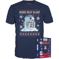 Funko Pop! Tees: Star Wars Holiday R2-D2 Snowman Boxed T-Shirt