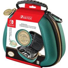 Protección y Almacenamiento Nintendo The Legend of Zelda Switch Pro Controller Travel Case - Green Switch