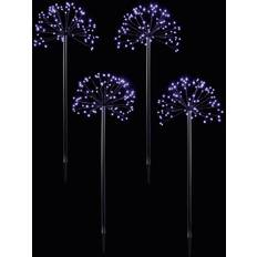 Christmas Lamps Premier Sputnik Path Black Christmas Lamp 100cm