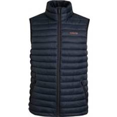 Weird Fish Langtree Lightweight Padded Gilet Navy