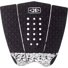 Skateboard Accessories Ocean and Earth Simple Jack Hybrid Wide Surfboard Tail Pad Black/White