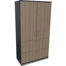 Eiche Lagerschränke FM Sidney, 4260649686089 lavagrau Lagerschrank