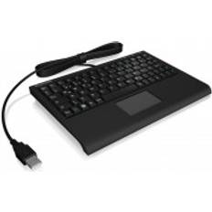 Tastaturen Keysonic Mini-Tastatur US Touchpad