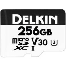 Delkin Tarjetas de Memoria & Memorias USB Delkin Devices Hyperspeed microSDXC UHS-I V30 Speicherkarte, 256 GB