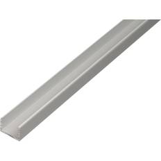 Alberts U-profil Selvklæbende Alu 10.9x10x1.5 mm 2 m