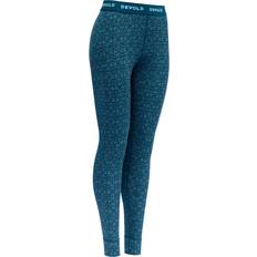 Polyamid Leggings Devold Duo Active Merino 205 Long WMN Leggings - Moon