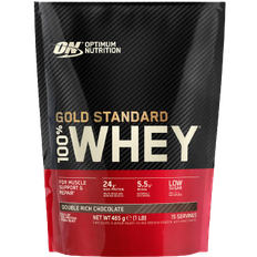 Polvos de Proteína Optimum Nutrition Gold Standard 100% Whey Double Rich Chocolate 450g