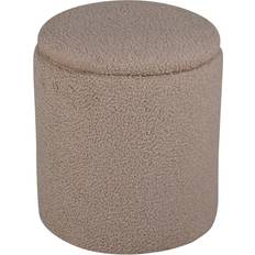 Tekstil Siddepuffer Venture Home The Lump Beige Siddepuf 40cm