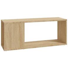 vidaXL Table Sonoma Oak TV Bench 80x32cm