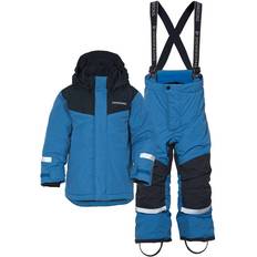 Impermeabile Set invernali Didriksons Kid's Skare Set - Corn Blue (504342-482)