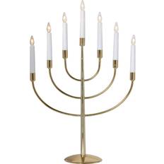 Star Trading Titus Brass Candle Bridge 15"