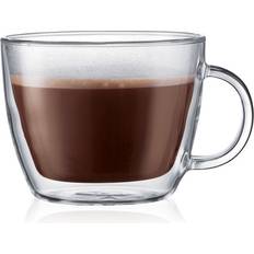 Bodum Bistro Double Wall Kaffekop, Krus 45cl 2stk
