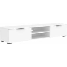 MDF TV-borde Tvilum Match White TV-bord 172.7x33.1cm