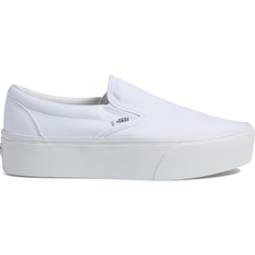 Platform Sneakers Vans Classic Slip-on Stackform W - White