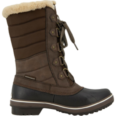 Nylon - Women Lace Boots JBU Siberia - Brown