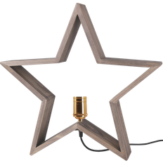 Built-In Switch Advent Stars Star Trading Lysekil Brown Advent Star 18.9"