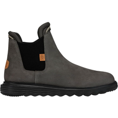 Gris - Hombre Botas Chelsea Hey Dude Branson Craft Leather - Grey