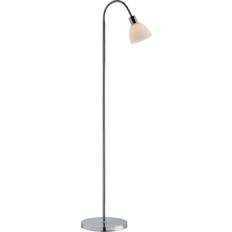 Nordlux Ray Opal Glass/Chrome Floor Lamp 155cm