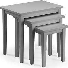 Wood Nesting Tables Julian Bowen Cleo Nesting Table 33x48cm 3pcs