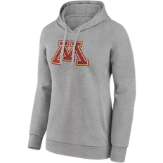 American Football Jackets & Sweaters Fanatics Women's Branded Gray Minnesota Golden Gophers Evergreen Pullover Hoodie