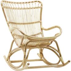 Rattan Rocking Chairs Sika Design Monet Natural Rocking Chair 38.6"