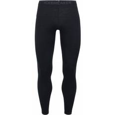 Homme - Ski Pantalons Thermiques Icebreaker Men's Merino 200 Oasis Thermal Leggings - Black/Monsoon