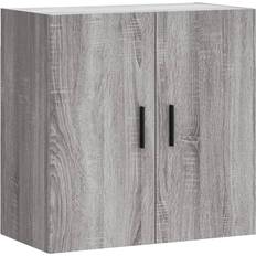 vidaXL 60x31x60cm Grey Sonoma Wall Cabinet 60x60cm