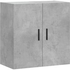 vidaXL 60x31x60cm Concrete Grey Wall Cabinet 60x60cm