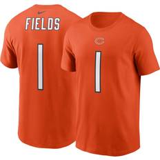 Nike Men's Justin Fields Orange Chicago Bears 2021 NFL T-shirt