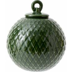 Lyngby Porcelain Rhombe Green Decorative Item