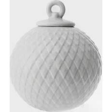 Lyngby Porcelæn Rhombe Light Grey Dekoration