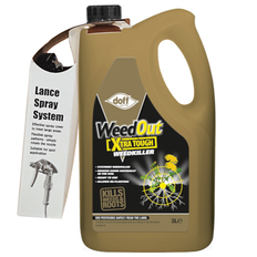 Cheap Weed Killers Doff WeedOut Extra Tough Weedkiller 3L