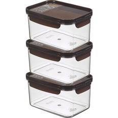 Lock & Lock Bisfree Modular Food Container 3pcs 1.5L