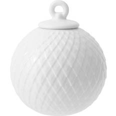 Lyngby Porcelæn Rhombe White Dekoration