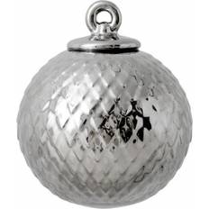 Lyngby Porcelæn Rhombe Soft Silver Dekoration