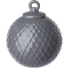 Lyngby Porcelæn Rhombe Dark Grey Dekoration