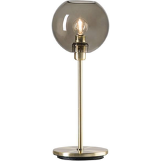 Belid Glas Bordslampor Belid Gloria Brass/Smoke Glass Bordslampa 46.6cm