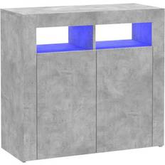 vidaXL 804332 Concrete Grey Skænk 80x75cm