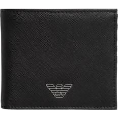 Compact Bi-Fold Wallet - Black
