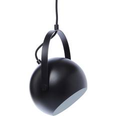 Frandsen Loftlamper Frandsen Ball with Handle Matte Black Pendel ∅ 19cm