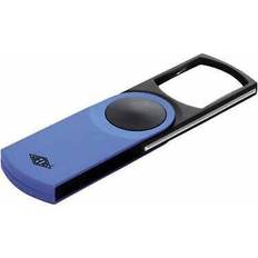 Wedo Lente D'Ingrandimento Illuminata SWING-IT Blu-Metallico