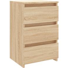 vidaXL Bed Cabinet Sonoma Oak Comodino 35x40cm