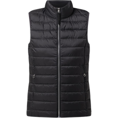 s.Oliver Light Quilted Vest - Black