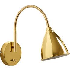 AH Belysning Smögen Brass Vægarmatur ∅ 11cm