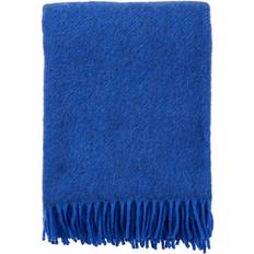 Klippan Yllefabrik Gotland Blankets Blue (200x130cm)