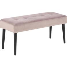 Schwarz Sofabänke Act Nordic Glory Dusty Pink Sofabank 95x45cm