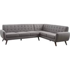 Acme Furniture Essick Grey Sofa 108" 2pcs 6 Seater