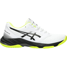 Laced Volleyball Shoes Asics Netburner Ballistic FF 3 M - White/Gunmetal