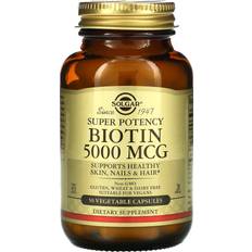 Vitamins & Supplements Solgar Biotin 5000mg 50 pcs