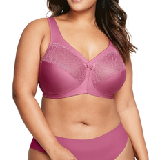 Glamorise MagicLift Natural Shape Support Bra - Red Violet